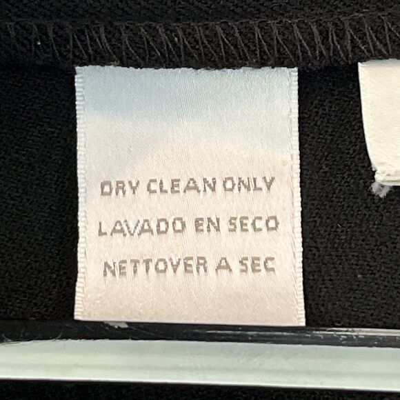 Jones New York Sport Stretch Dress Pants Womens  Black Straight Leg Size 12 - Picture 7 of 9